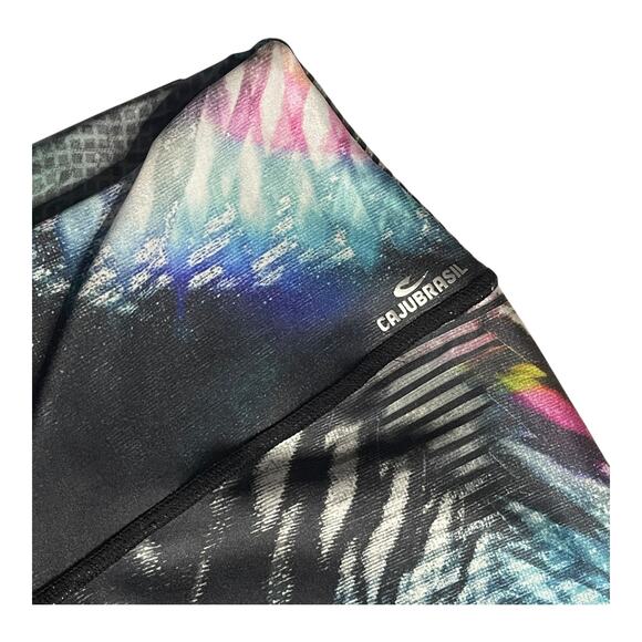 Cajubrasil Reversible Leggings Activewear - Vibrant Print, Size Small/Medium - Picture 4 of 8